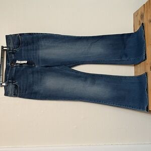 Loft Modern Flare High Rise Jeans Size 14 NWT Inseam 33.5"